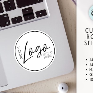 Pegatinas personalizadas / Pegatinas redondas personalizadas / Etiquetas personalizadas / Pegatinas de logotipo comercial / Etiquetas postales / Pegatinas de escritura personalizadas