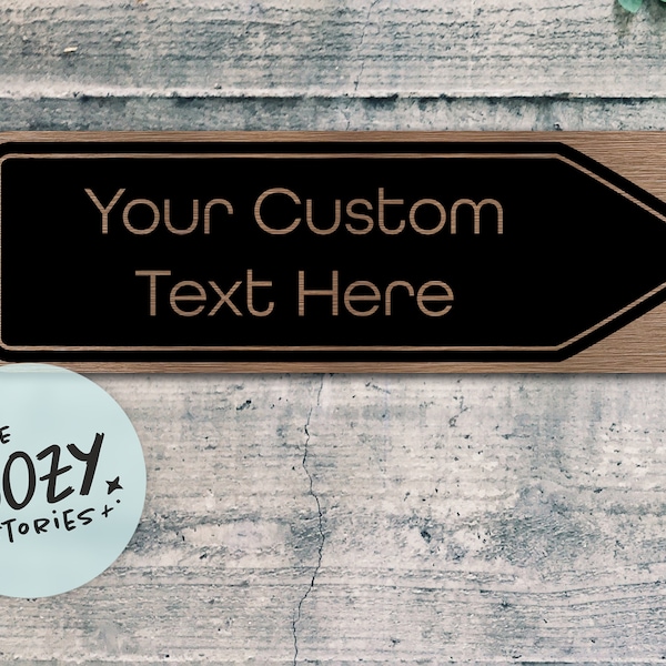 Directional Sign - Etsy