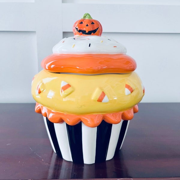 Cupcake Cookie Jar Etsy