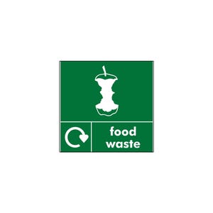 Bin stickers, 15 by 15cm waterproof. General waste, recycling, card and paper, food recycling and garden waste image 2