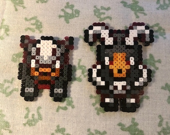 Pokemon Perler - Houndour line