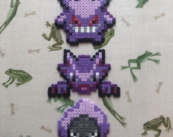 Pokemon Perler - Gastly line