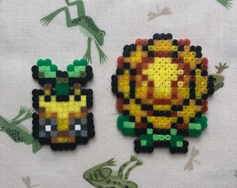 Pokemon Perler - Sunkern line