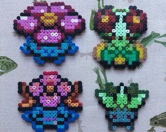 Pokemon Perler - Oddish line