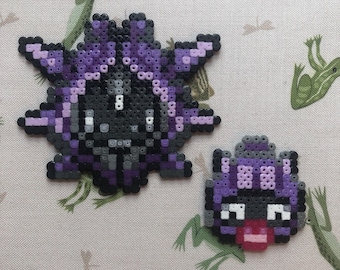 Pokemon Perler - Shellder line