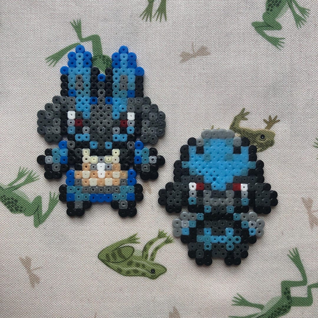 Pokemon Perler - Riolu Line - Etsy UK