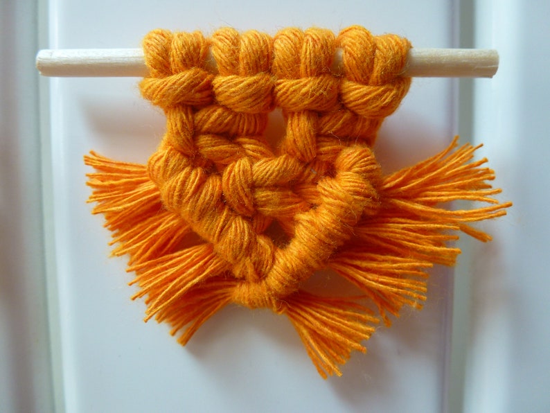 Aimant mini macramé image 6