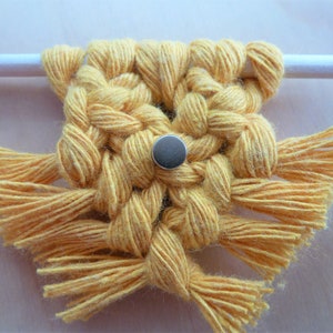 Aimant mini macramé image 3