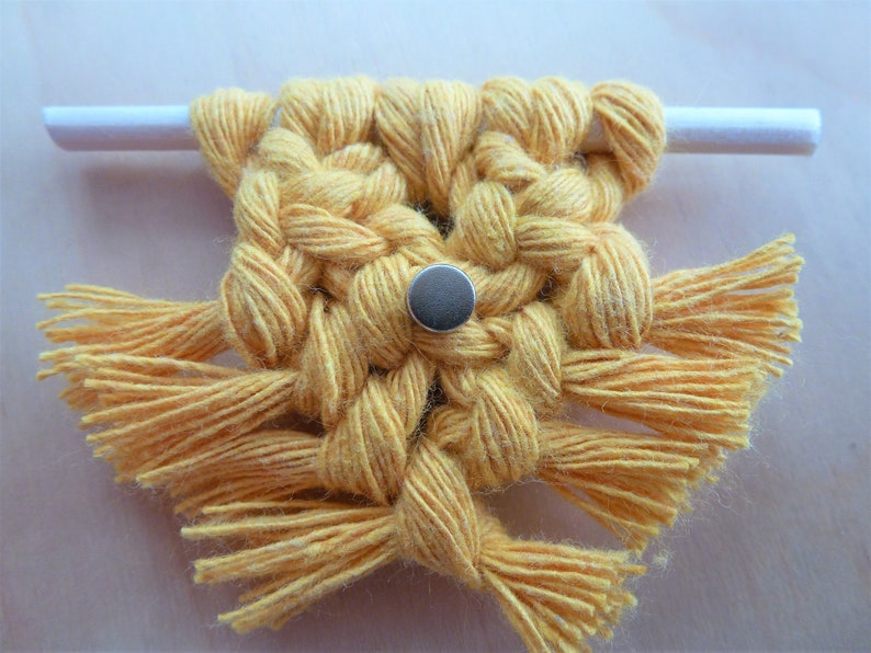 Aimant mini macramé image 3