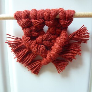 Aimant mini macramé image 8