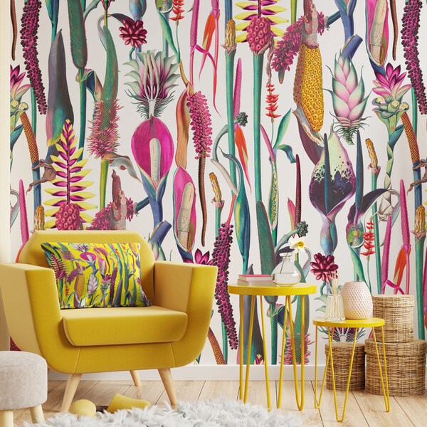 Maximalist Mural Wallpaper - Etsy
