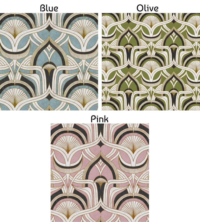 Winston Art Deco Fabric, Geometric Fabric, Graphic Fabric, Designer Fabric, Vintage Velvet Fabric, 1920's Fabric, Gatsby Fabric image 9