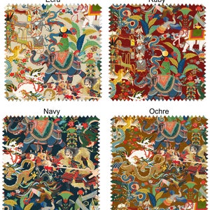 Maximalist Wallpaper, Oriental Wallpaper, Peel & Stick and Traditional Wallpaper, Japanese Wallpaper, Egyptian Wallpaper image 9