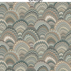 May include: A seamless pattern featuring a repeating design of overlapping, swirling, and concentric circles in shades of brown, beige, grey, and teal.