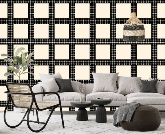 Cream And Black Wallpaper Designs