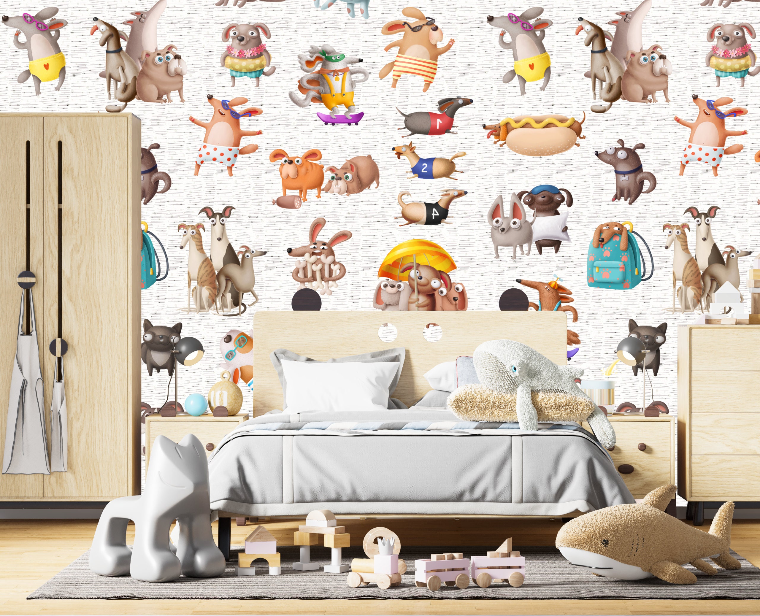 Dog Wallpaper  Wall Mural Room Decoration  Ever Wallpaper UK