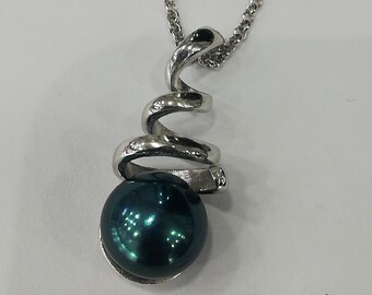 Color Changing,Turkish Diaspore,925 Sterling Silver,Stone Size4 CM *3.5CM,48 Inch Handmade Sultanite,Very Big Necklace Silver Chain,26gr
