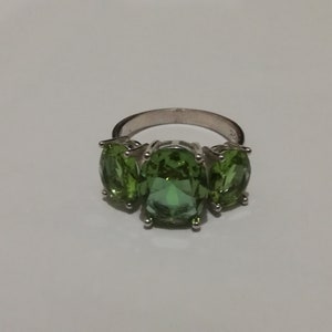Handmade Sultanit ,Ring,Special Model,Color Changing,turkish Diaspore,White Gold Plated,Wedding jewelry