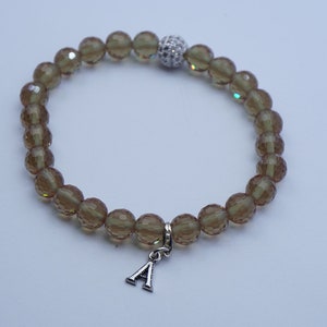 Handmade Sultan stone  Bracelet,Color Changing,turkish Diaspore,Stone 11gr+_ 6mm or 18gr+_ Name İnitial Letter Silver