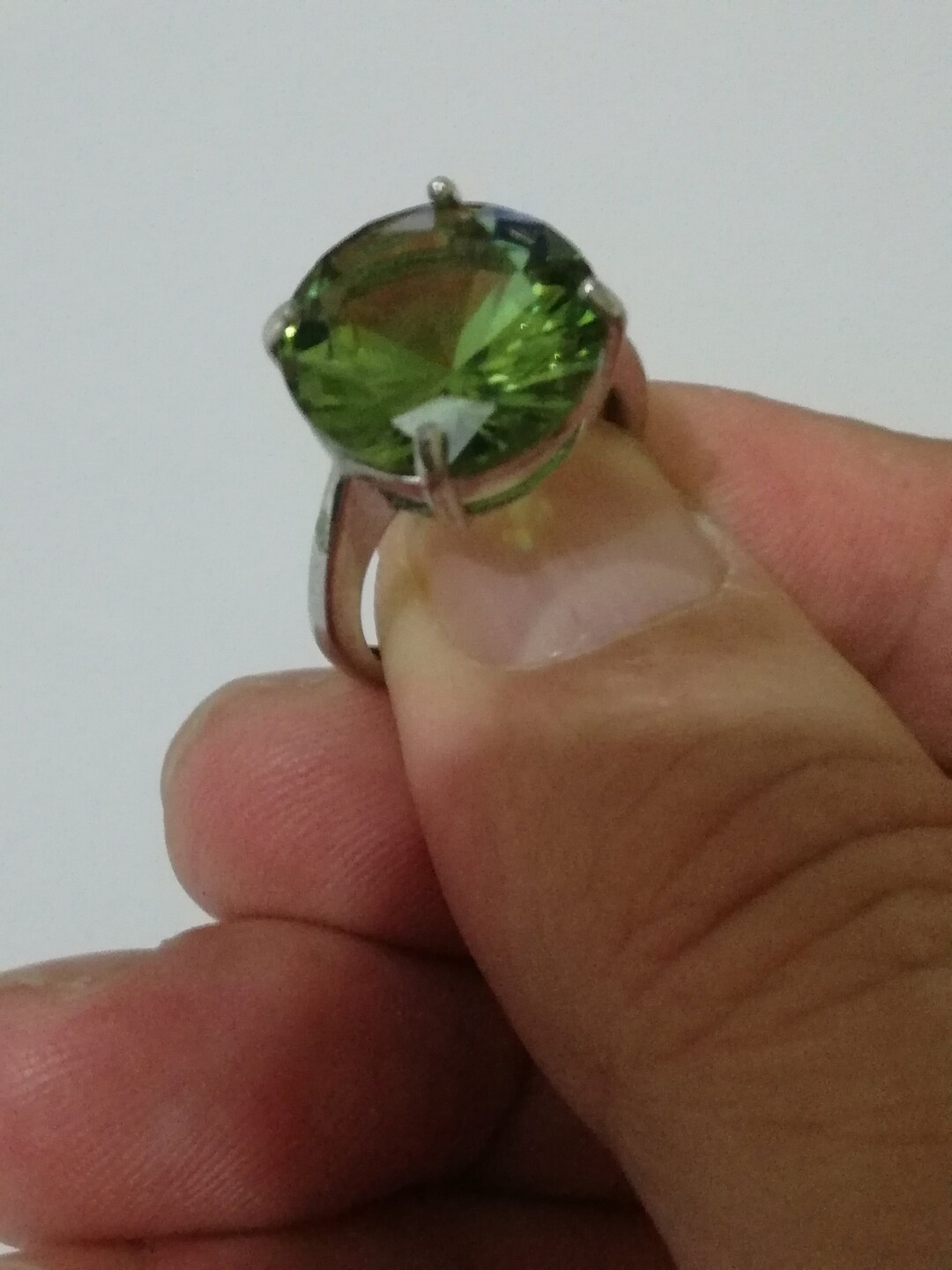Handmade Zultanite Ring,color Changing,turkish Diaspore.925 Sterling