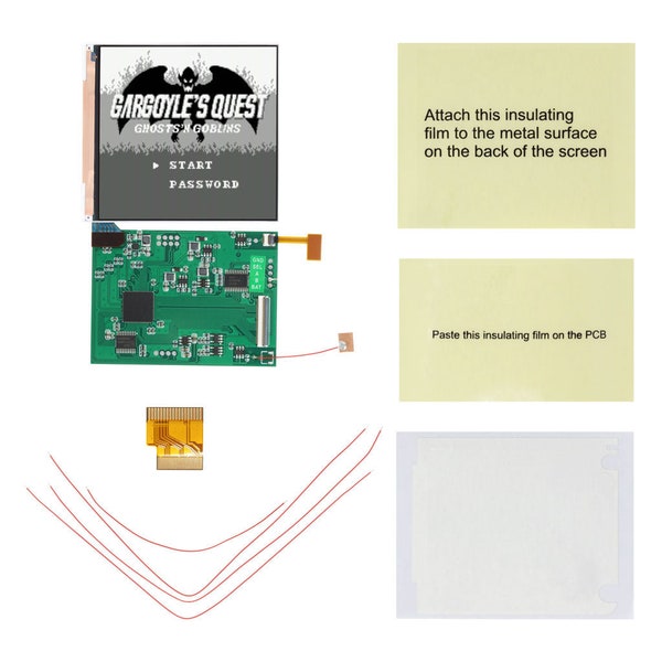 Game Boy Pocket Q5 IPS LCD Backlight Kit with OSD - Hispeedido