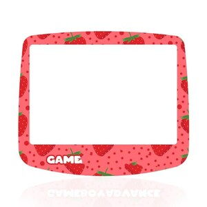 UV Printed Glass IPS Lens for Game Boy Advance - RetroSix