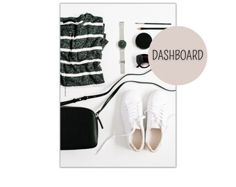 Dashboard I minimal Dashboard - luxurious dashboard | A5 | fashion dashboard