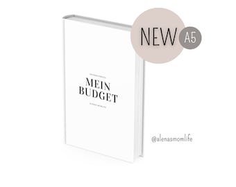 Haushaltsbuch / BUDGET PLANER / Finanzplaner - undatiert I fest gebunden SOFTCOVER A5