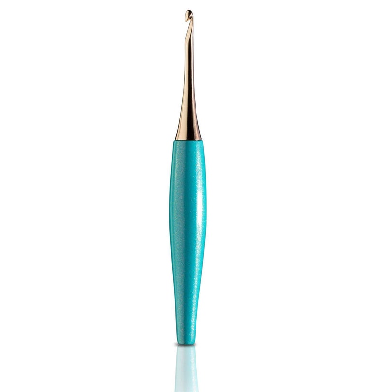 Furls Odyssey Crochet Hook Turquoise / Rose Gold Various Etsy