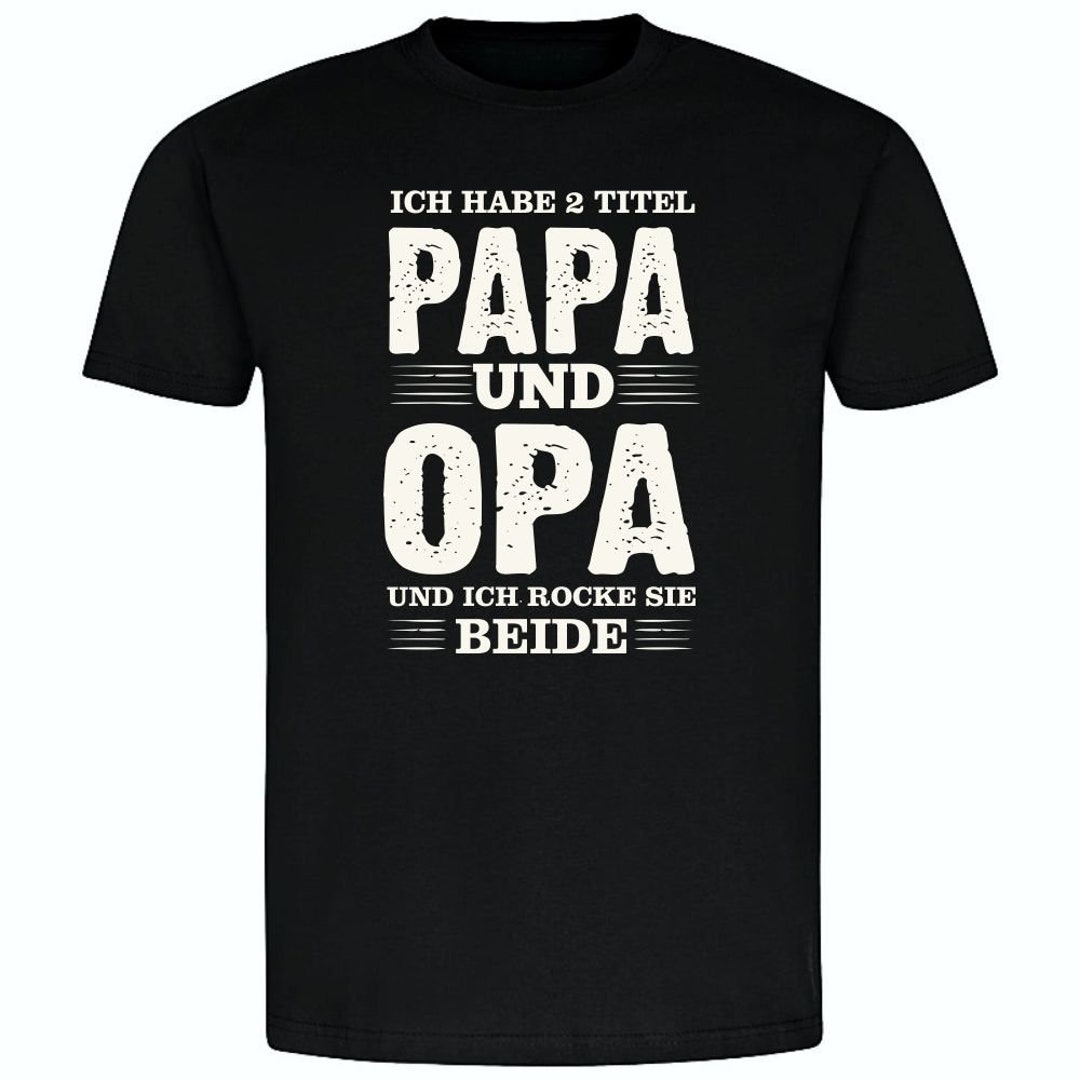 Opa Geschenk Geburtstag TShirt / Vatertagsgeschenk Opa / Werdender Opa