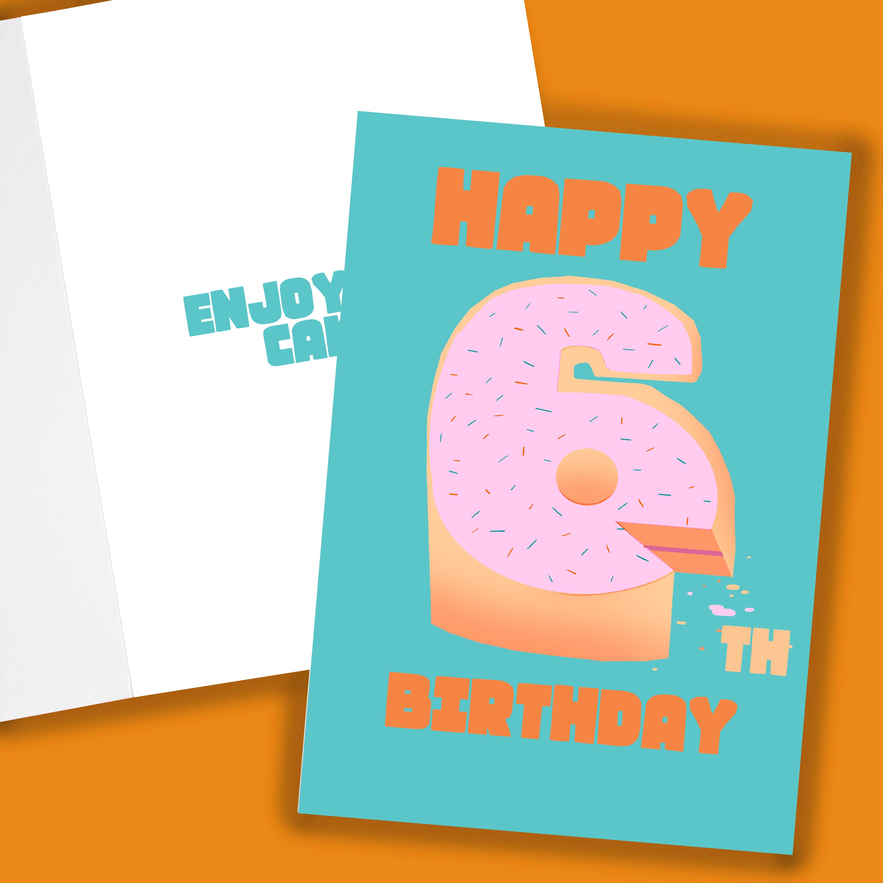 Alles Gute zum 6. Geburtstag für einen Jungen für ein Etsy