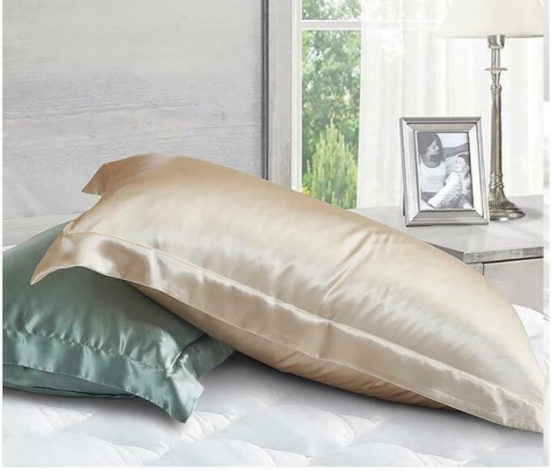 100 Mulberry Silk Pillowcase Oxford 50x75cm 19momme both Etsy