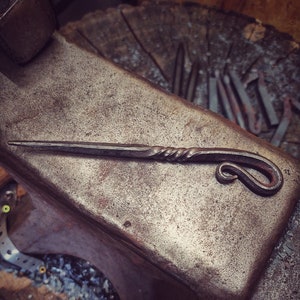 Hand Forged Marlin Spike/Hand Forged Multipurpose Tool/Hand Forged Scribe/Forged Hair Stick