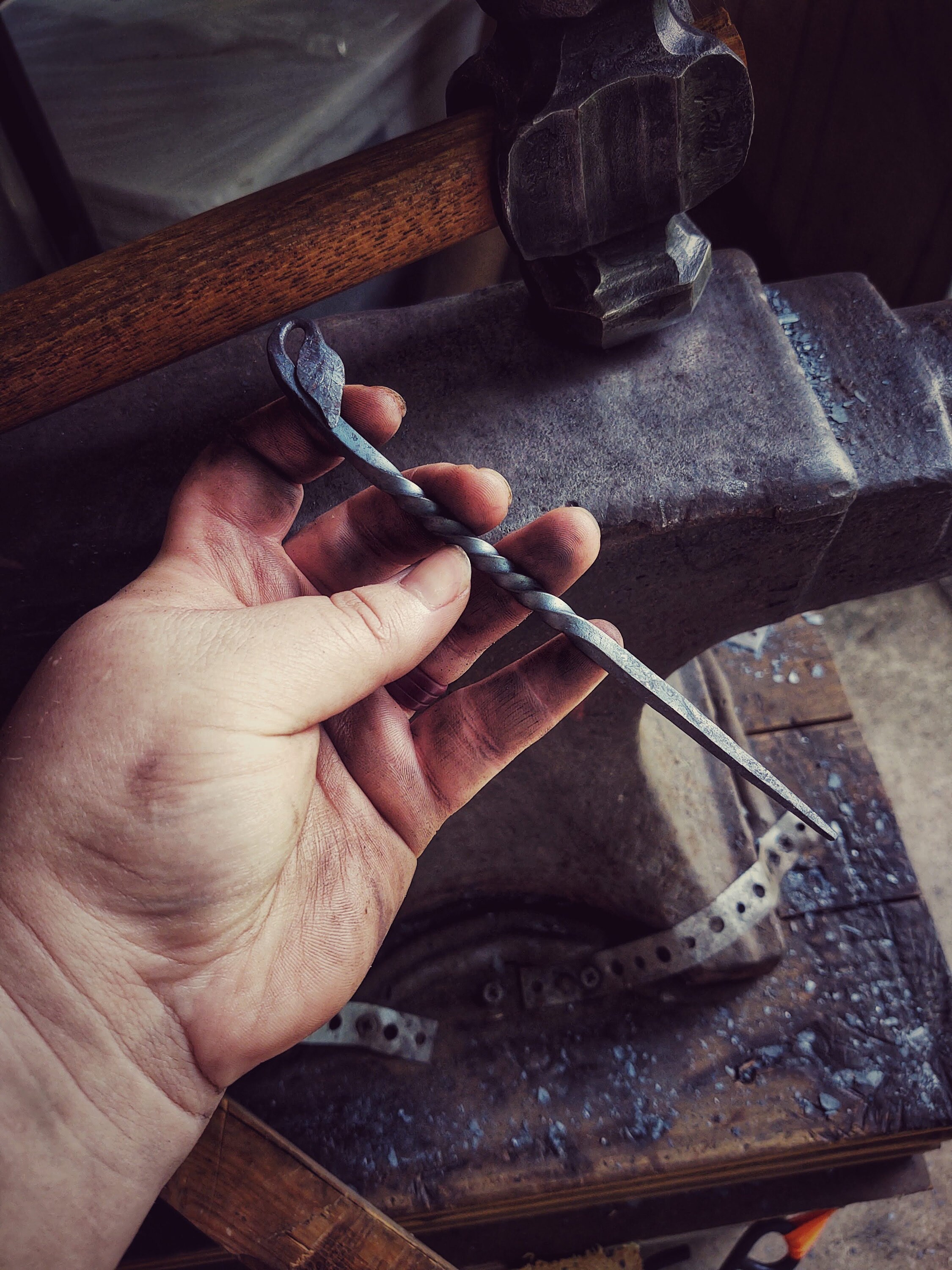 Hand Hair Stick/hand Hair Pin/light Weight Hair Etsy