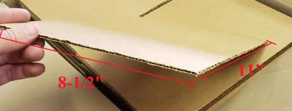  Corrugated Cardboard Filler Insert Sheet Pads 1/8