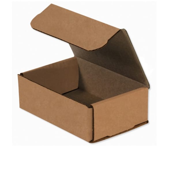 6x4x2 Kraft Mailer Cardboard Shipping Boxes Packing Box