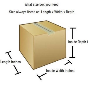 100 8x6x4 Custom Printed Cardboard Shipping Boxes Cartons Packing ...