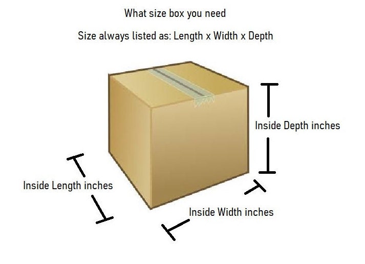 100 8x6x4 Custom Printed Cardboard Shipping Boxes Cartons - Etsy