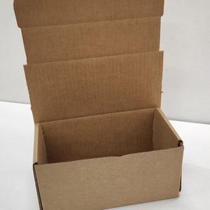 8x4x4 Kraft Mailer Plain Kraft Cardboard Shipping Boxes Cartons Packing Box