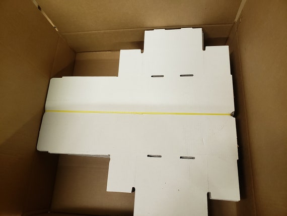 12x9x4 Plain White Mailer Cardboard Shipping Boxes Packing Box 
