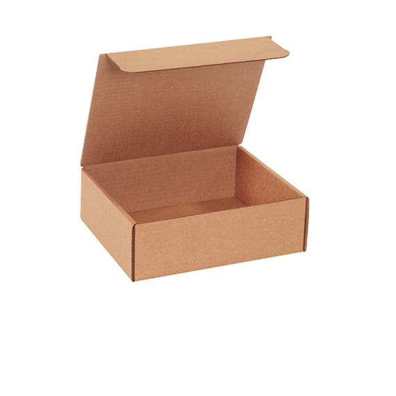 100 Pack 7x4x3 Inch Cardboard Shipping Boxes - Corrugated Mailer Boxes, 26 ECT