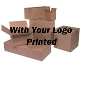 1- Custom Print Sample Box for Shipping Cartons- One Single Box