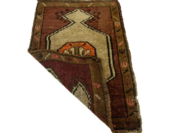 Vintage Decorative Mini Rug - 1.7 X 2.4 - Etsy