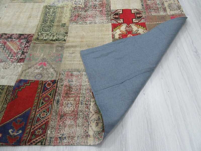 Oversize Vintage Decorative Turkish Patchwork Rug 8.7 X 12.2 Ft - Etsy