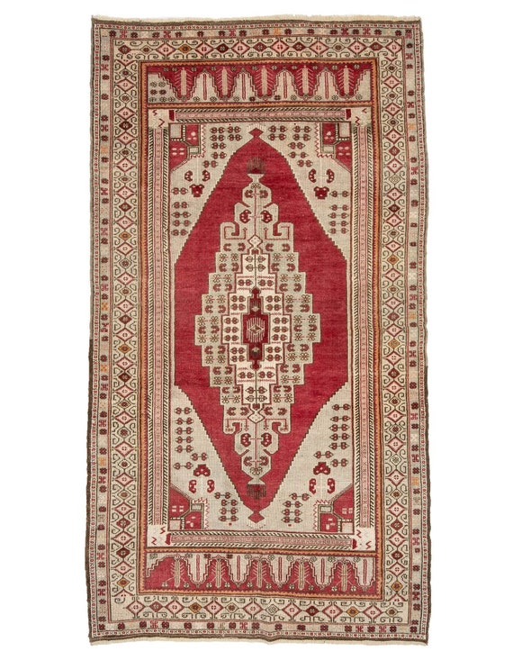 60×104 \"zig-zag” ViNTAGE TURKiSH RUG il_fullxfull.3448143233_nszk.jpg
