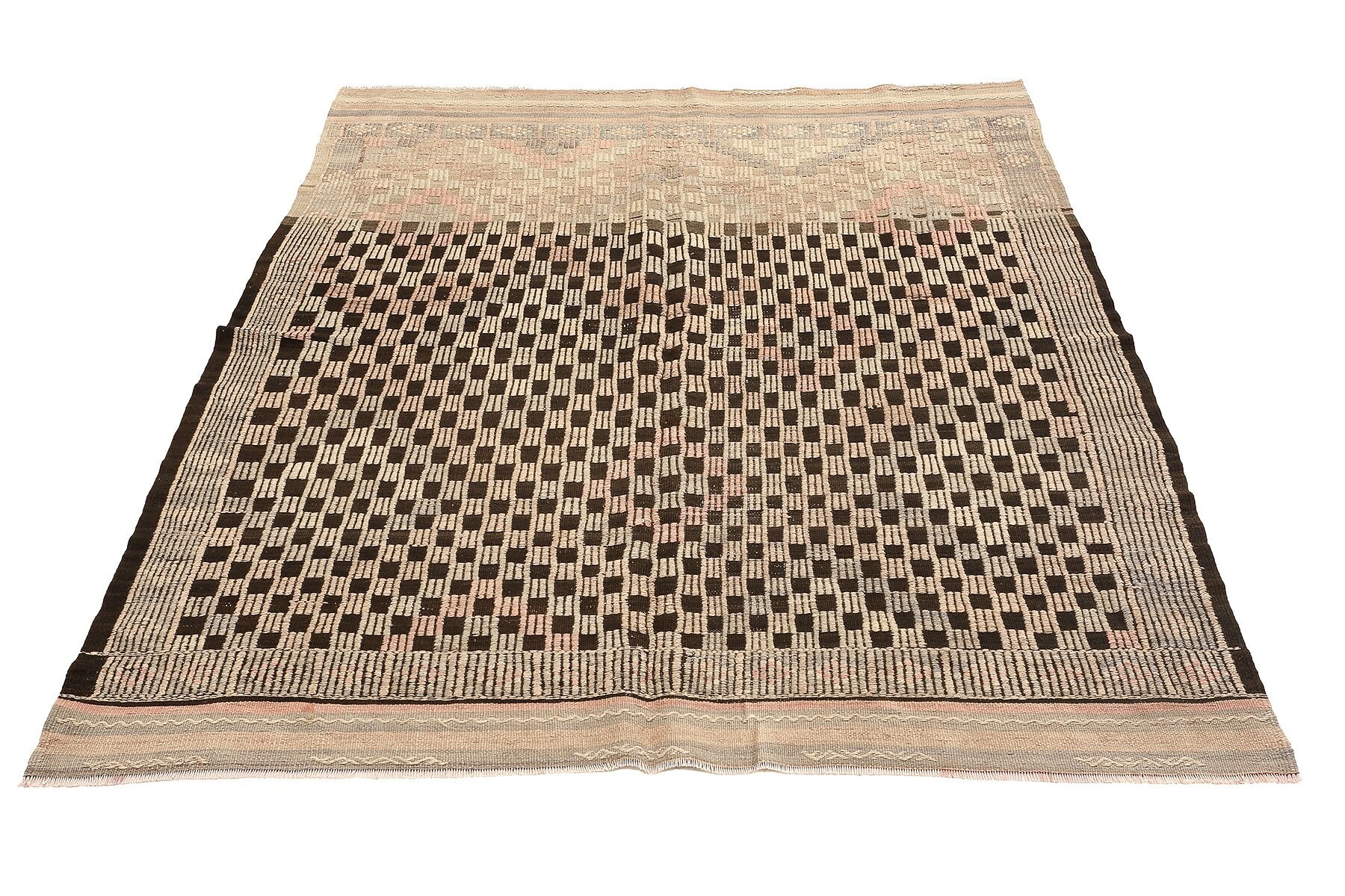 ヴィンテージキリムラグ 刺繍入りヴィンテージキリムラグ - 4.11 x 6.8 - Etsy 日本