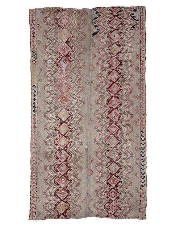 ヴィンテージキリム オールドキリム トルコ シワス 110×192cm 1940年代 ヴィンテージ