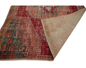 アンティーク調のヴィンテージ装飾トルコ絨毯 - 4.4 x 6.8 - Etsy 日本