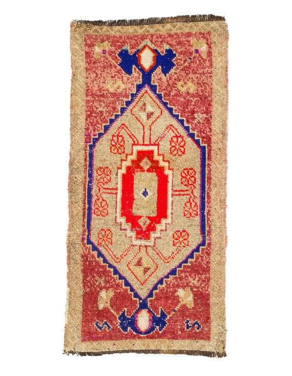 Mini Washed Out Turkish Rug 1.7 x 3.4 Etsy