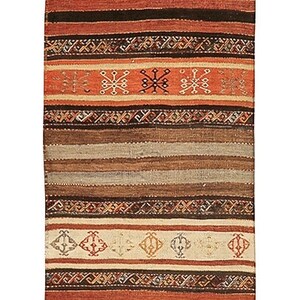 Alfombra Kilim Turca Antigua - 2.7 x 15.9